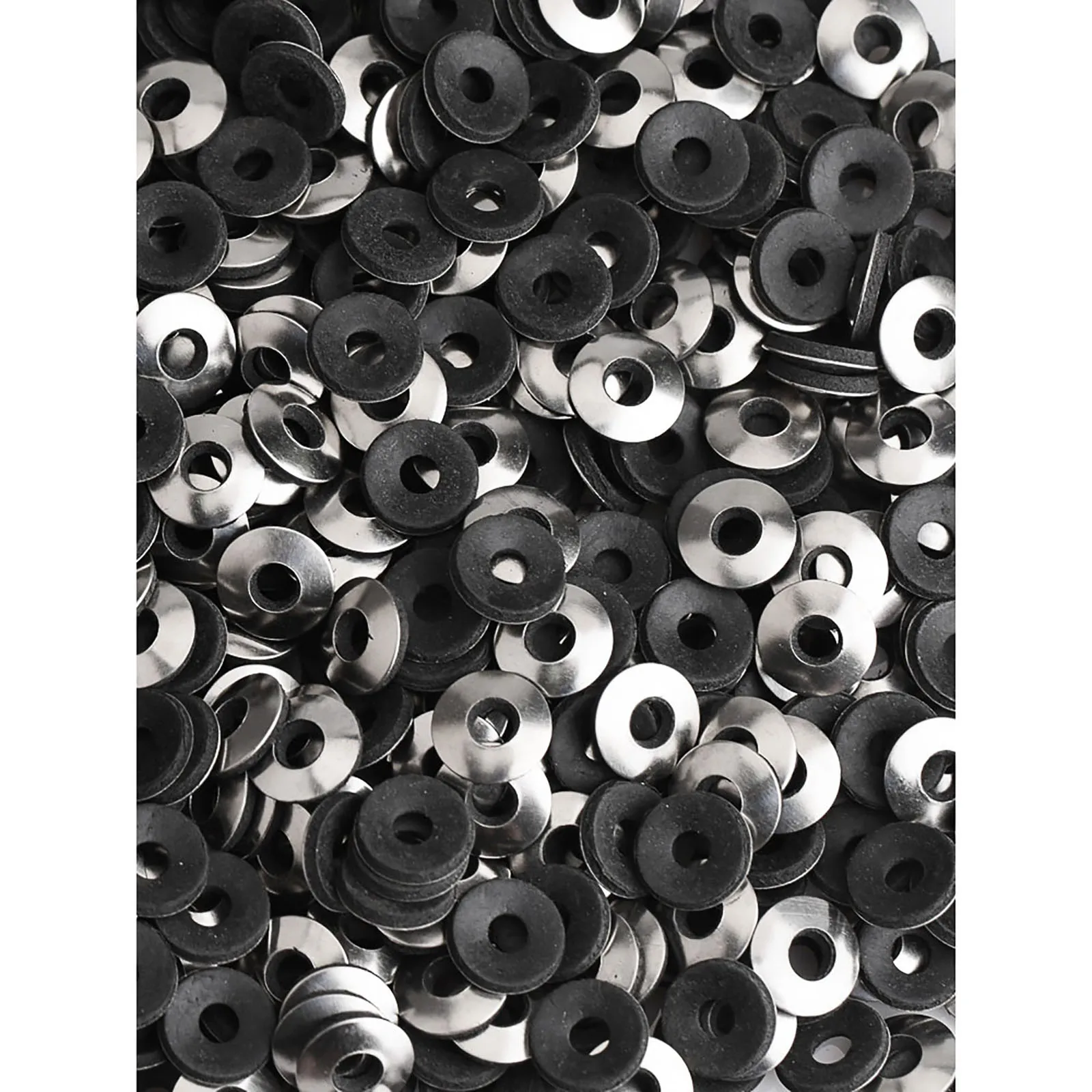 10/20/30/50pcs 304 Stainless Sealing Washers EPDM Rubber Waterproof Dustproof Compound Gaskets M4.2 M4.8 M5.5 M6.3