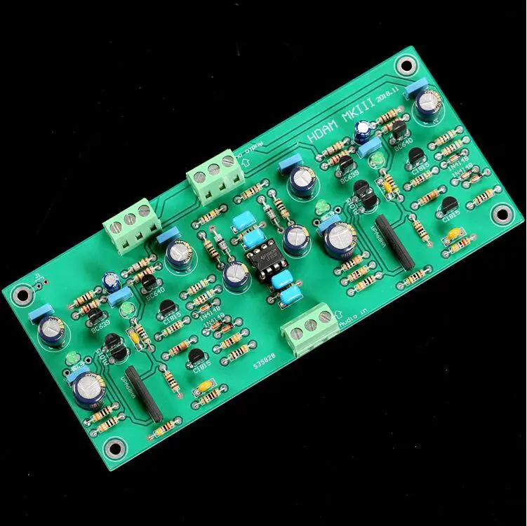 

NEW HDAM UPA68HA Two channel warm sound preamp amplifier board