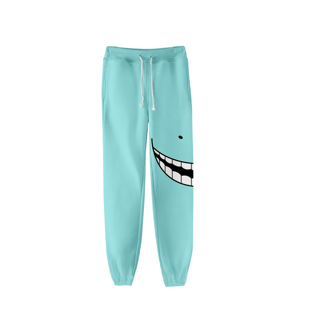 اغتيال الفصول الدراسية ثلاثية الأبعاد ركض السراويل الرجال/النساء بناطيل كاجوال الهيب هوب Sweatpants Shiota Nagisa Korosensei تأثيري حلي