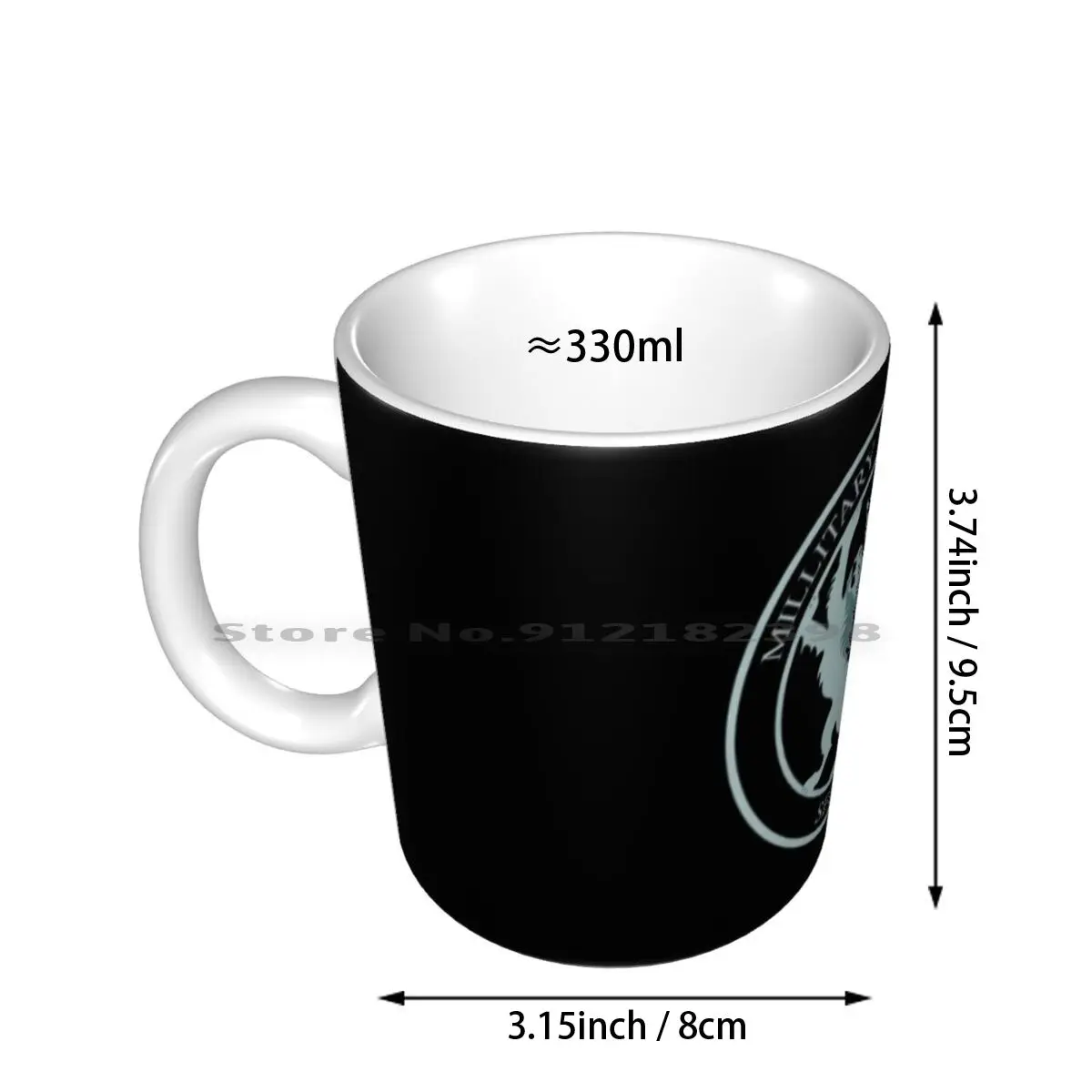 Military Intelligence , Section 6 Ceramic Mugs Coffee Cups Milk Tea Mug James Bond Cia Secret Mi6 Mi5 Sis Secret Intelligence