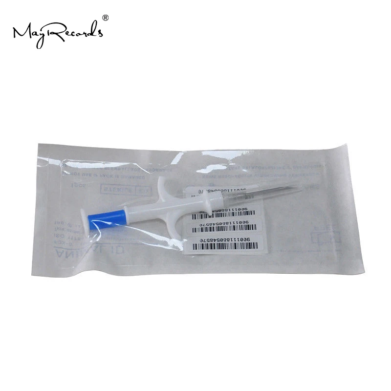 Hot 1PC Pet Microchips 1.4*8mm ISO11784/785 FDX-B Cat Dog Snake Fish Syringe Pet Animal Microchip Syringe International Standard image 4
