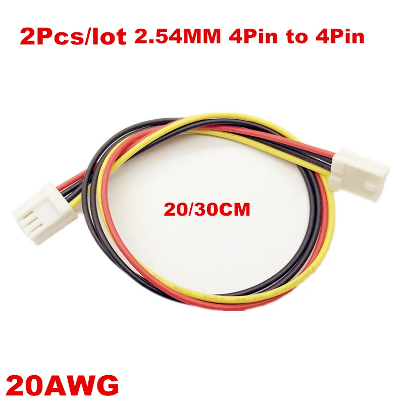 2 قطعة/الوحدة ITX FDD المرنة 4Pin أنثى 2.54 مللي متر إلى 4Pin أنثى المزدوج 4Pin صغيرة 4pin محول امدادات الطاقة يؤدي كابل الحبل 20 سنتيمتر/30 سنتيمتر