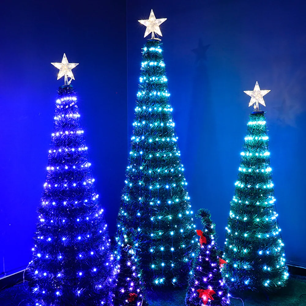 Christmas Tree Addressable LED Fairy Lights, Home Decoration, Holiday Decoration, String, Wedding Decor,  Pixels, 1.2 m, 1.5m