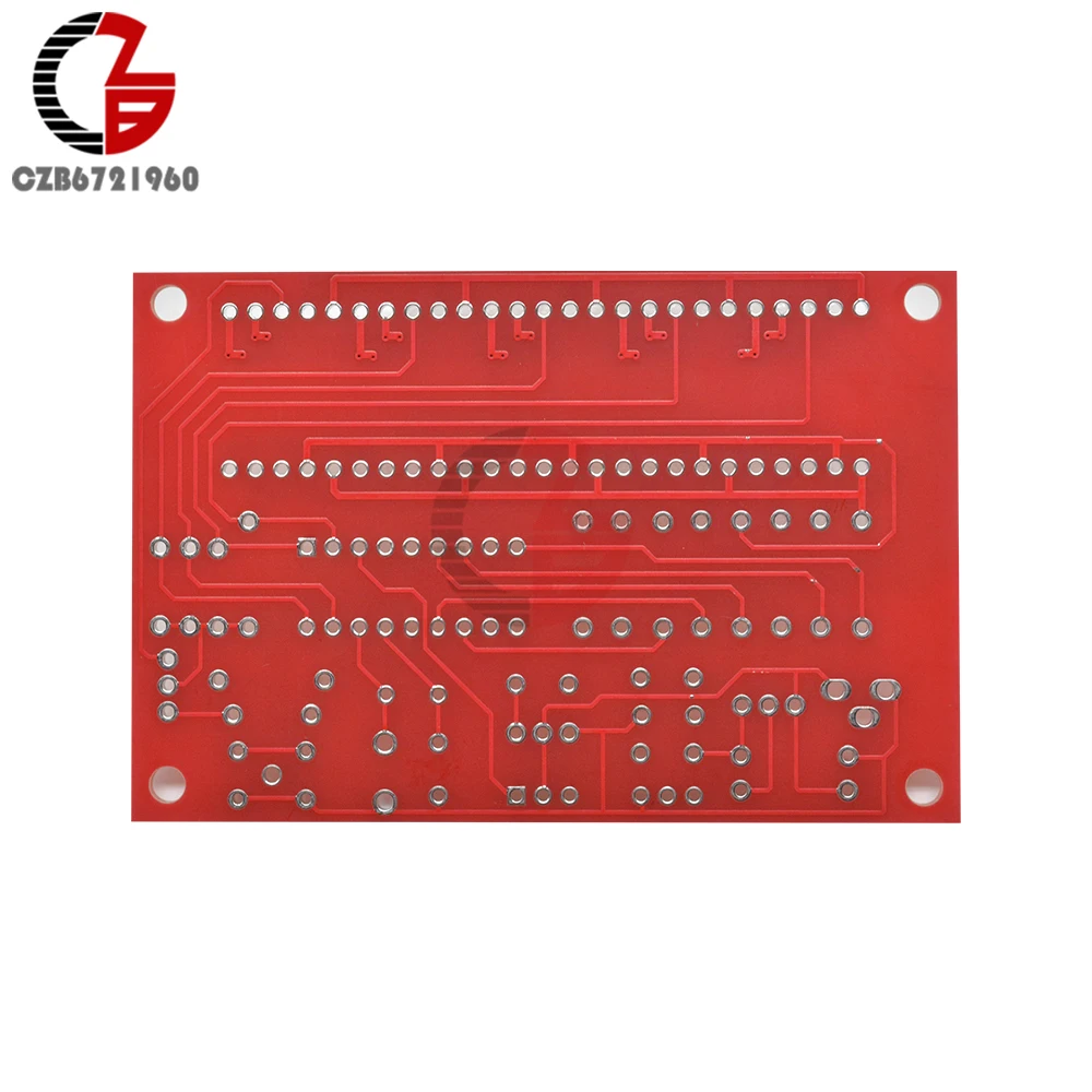 DIY Kits RF Crystal Oscillator Frequency Counter Meter 1Hz-50MHz Programmable Digital LED Crystal Tester Meter 5V Power Supply