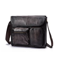 Quality Leather Male Design Casual Shoulder Messenger bag Fashion 11