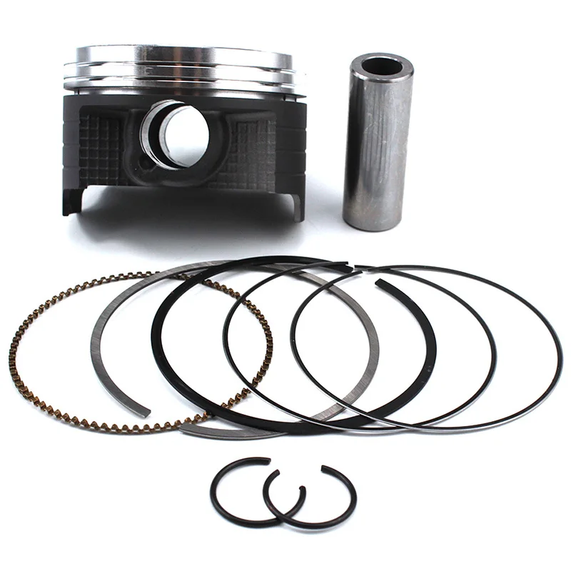 Zestaw pierścieni tłokowych do silnika motocyklowego Suzuki AN250 Burgman AN 250 Skywave DR250 DR 250, rozmiar otworu STD 73mm-74mm, sworzeń 19mm