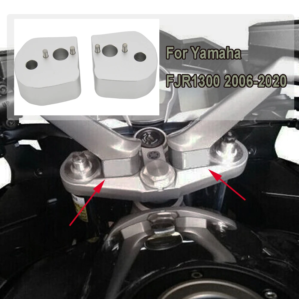 

Motorcycle Accessories For Yamaha FJR1300 FJR 1300 2006-2020 FJR1300 Handlebar Riser Clamp Mount Handlebar Riser
