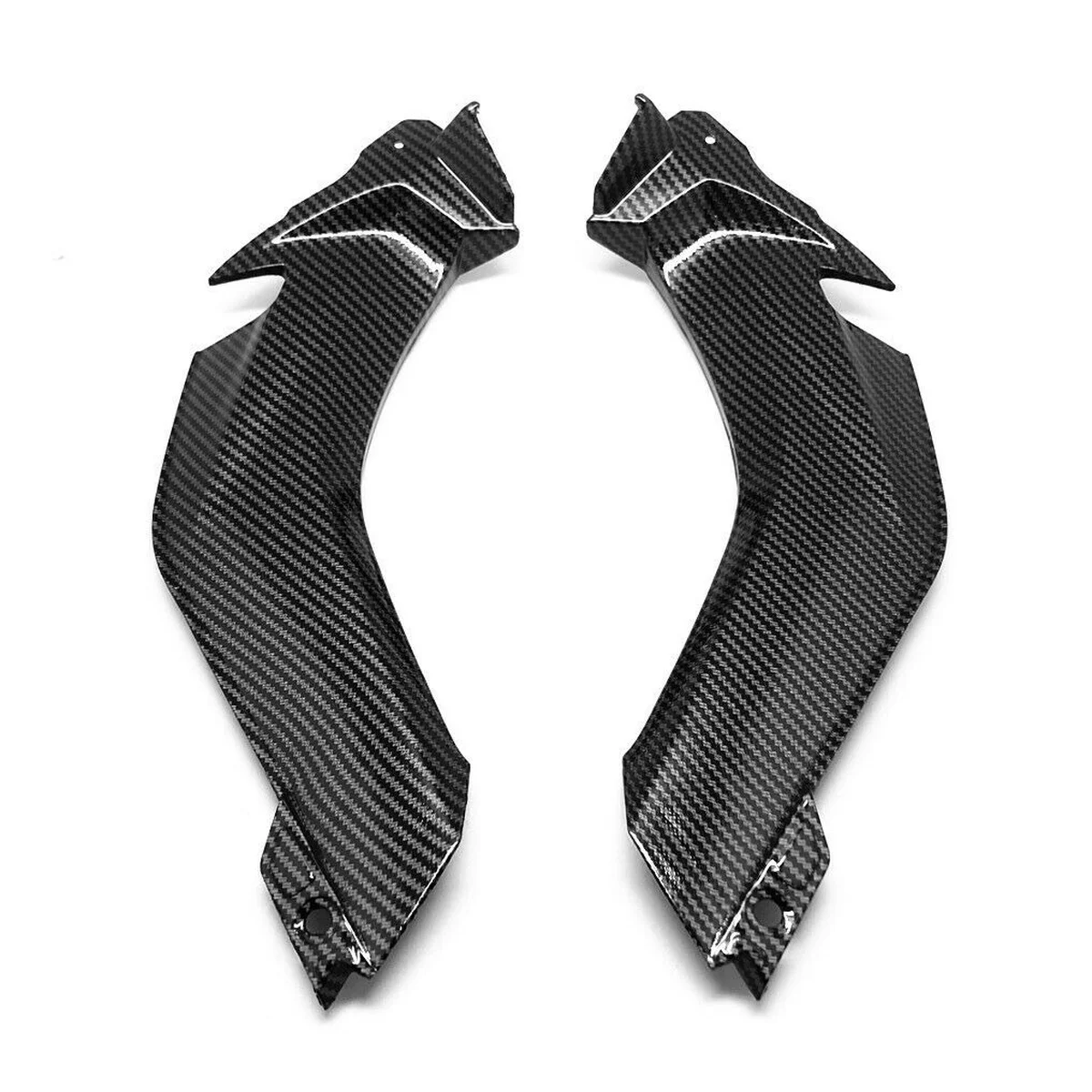 

Carbon Fiber Pattern Front Dash Handle Bar Air Cover Fairing for Kawasaki 11-2015 ZX-10R