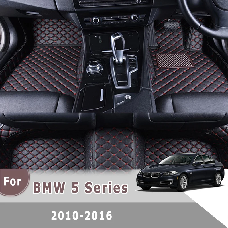 

RHD Carpets For BMW 5 Series F10 2016 2015 2014 2013 2012 2011 2010 Car Floor Mats Auto Interiors Accessories Waterproof Rugs