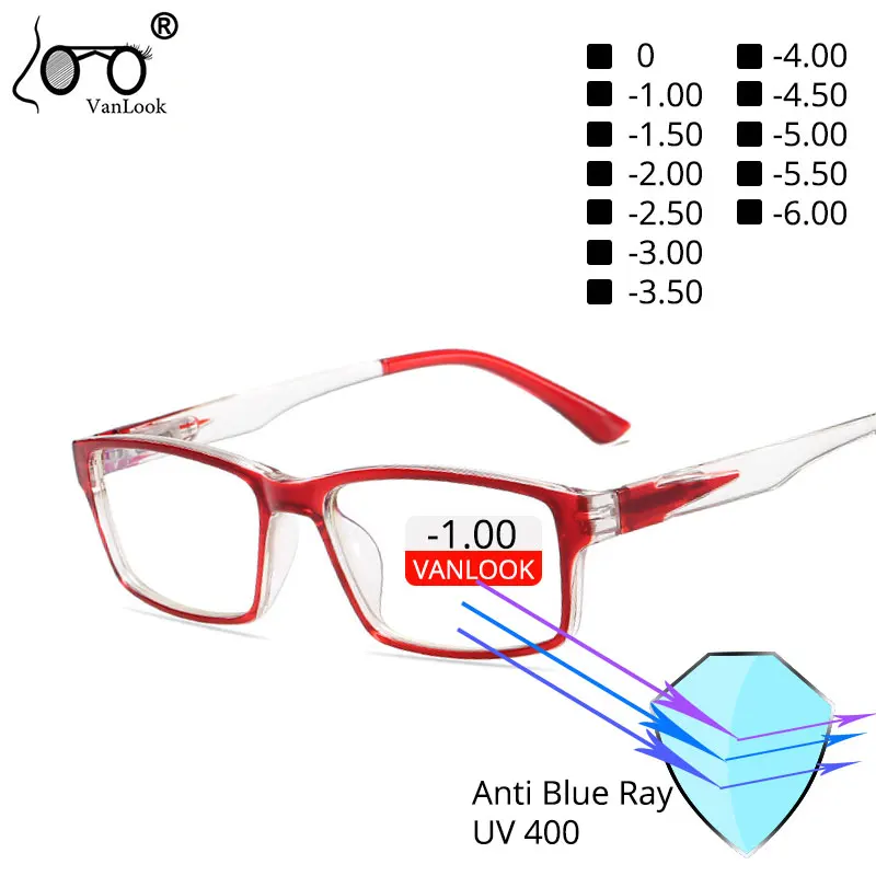 

Vanlook Women Blue Light Blocking Glasses For Myopia Computer Glasses Spectacle Frames For Men Spring Hinge Eyeglasses