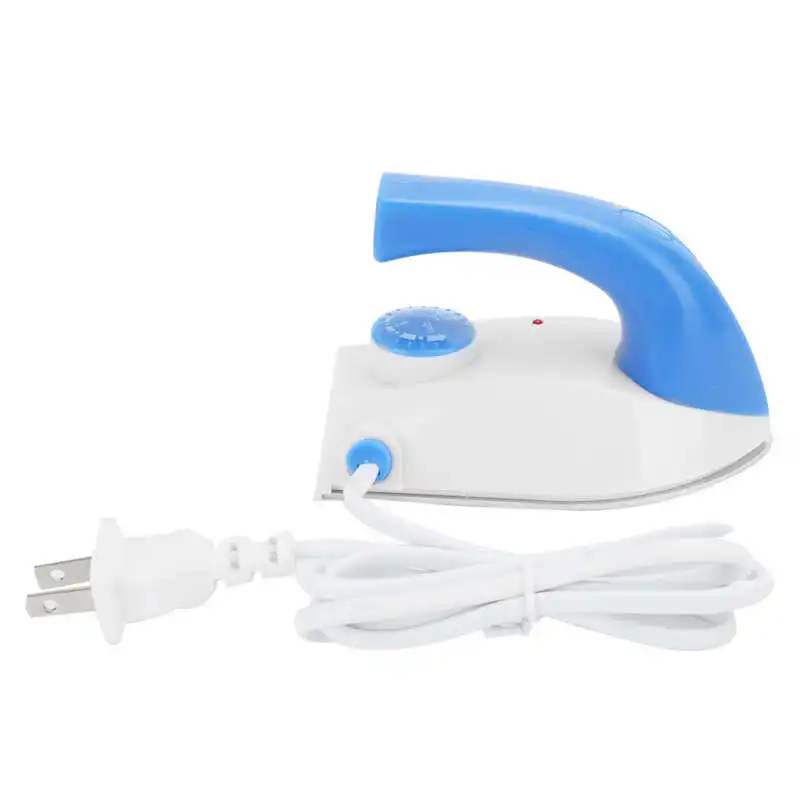 Mini Electric Iron With Temperature Control Portable Clothes Ironing Machine For Home Travel CN 220V Household Appliances