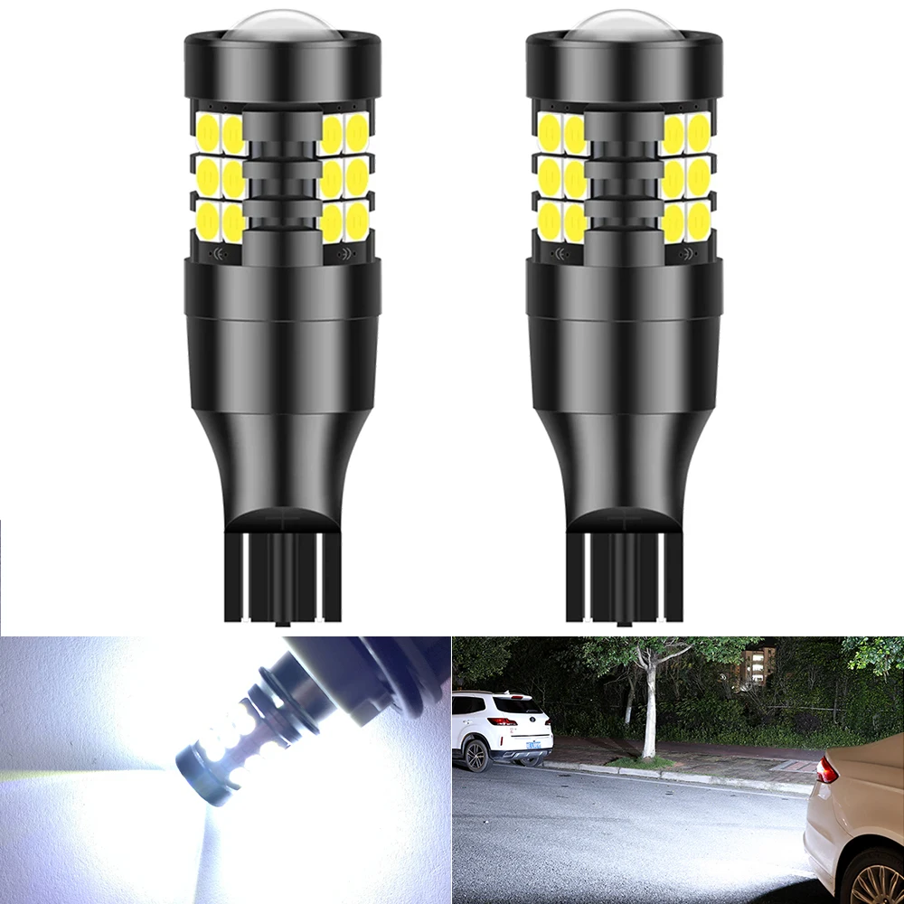 

2x T15 LED W16W 912 P21W BA15S W21W Canbus Back Up Reverse Light for Toyota RAV4 CHR Corolla Camry Yaris Canbus Tail Signal Lamp