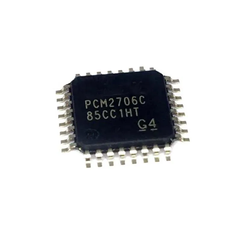 

10pcs/Lot PCM2706PJTR PCM2706C PCM2706 QFP-32