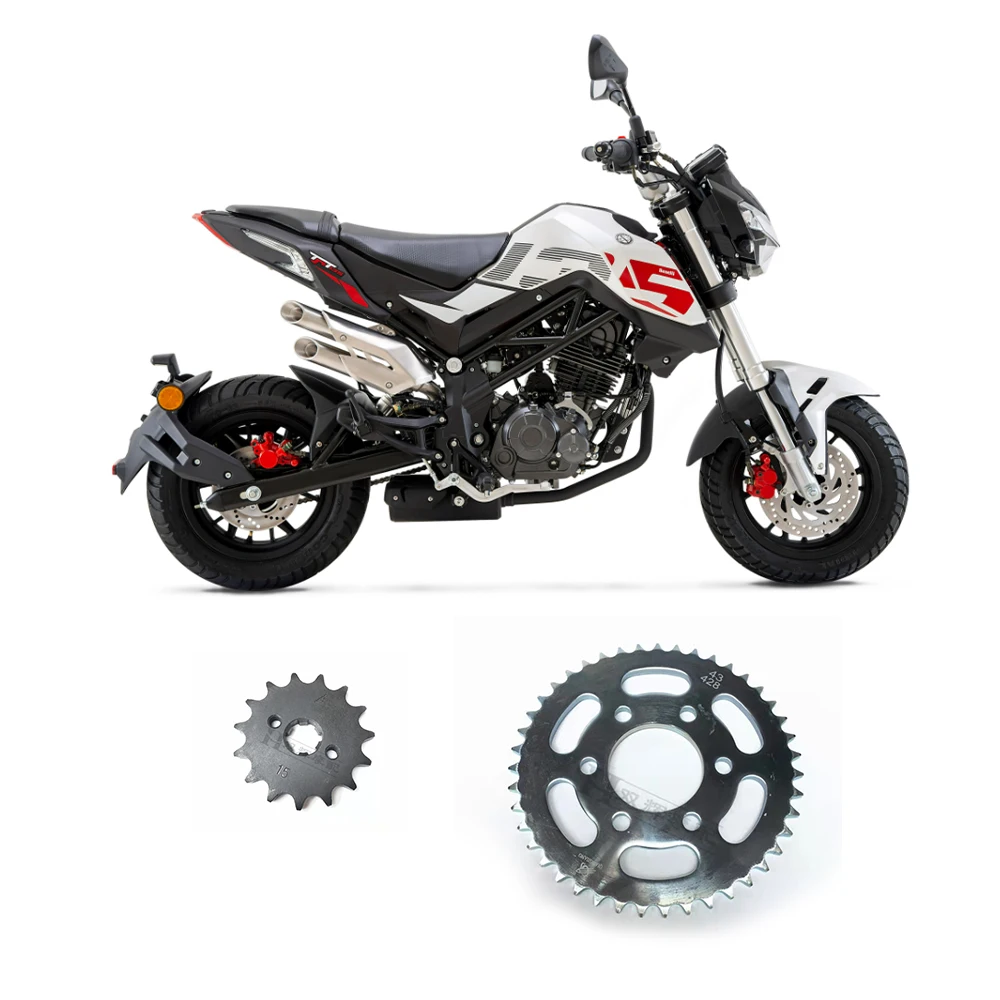 

Sprocket Chain Wheel Gear Gears Chain Sprocket Motorcycle Original Accessories For Benelli TNT125 TNT 125 TNT135 TNT 135