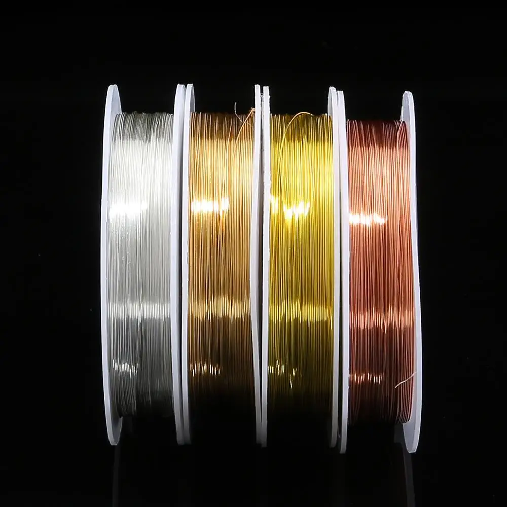 KC Gold/Silver/Copper Beading Wire for Craft Making