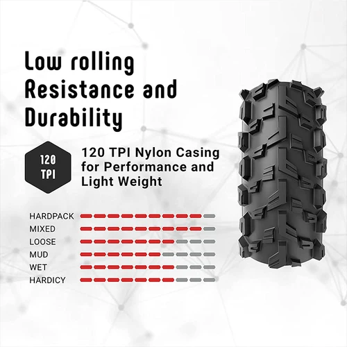 Imagen 2 del producto VITTORIA MEZCAL 27/ SAGUARO 29x2,25 MTB en neumático sin cámara Graphene2.0 bicicleta de montaña 29/27, 5x2,1 neumático plegable todoterreno al vacío