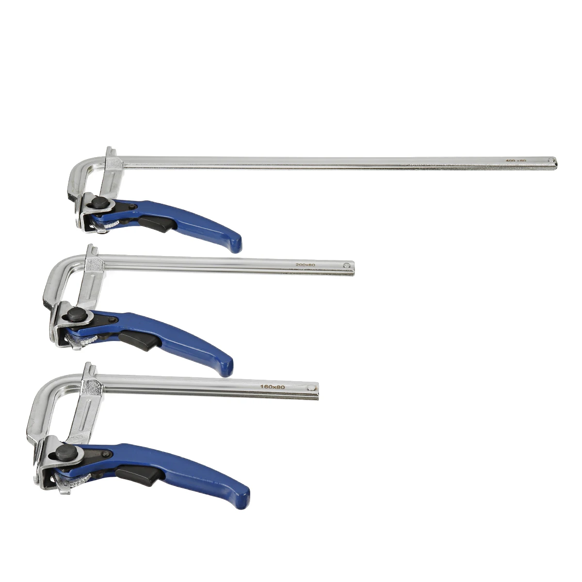 Quick Guide Rail Clamp Carpenter F Clamp Quick Clamping for MFT and Guide Rail System Hand Tool Woodworking DIY