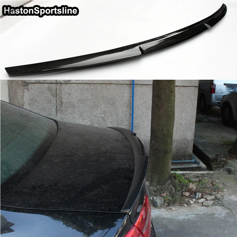 

M Style For Audi A6 C7 Carbon fiber Rear Boot Trunk Spoiler Wing 2012~2015