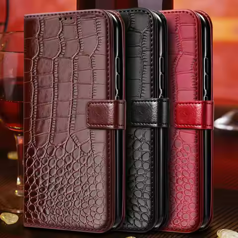 Leather Wallet Case for Samsung Galaxy S20 Ultra Plus FE S21 S10 5G S10E Lite S9 S8 S22 S23 S24 Ultra Flip cover