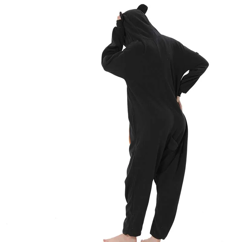 One-Piece Pajamas Bear Onesies For Adults Men Couple Women Pijama Kigurumi Anime Costume Cosplay Whole Bodysuit Sleepwear Suit