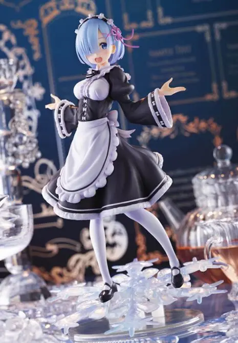 original Rem  snowflake maidservant toy Re:Life in a different world from zero figure model