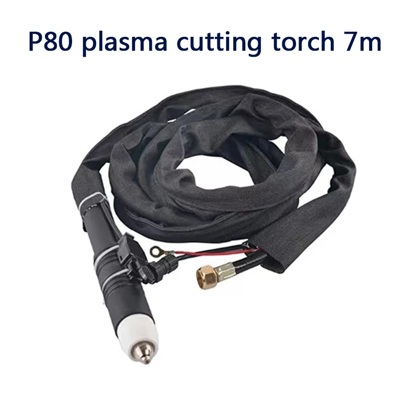 P80 Air Plasma Cutting Cutter Torch Pilot Arc for LGK60 LGK80 LGK100 Cutting Machine Completed 10/16/23Feet Cable