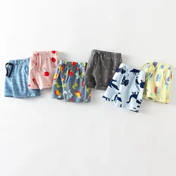 Summer Kids Boys Girls Casual Shorts High Quality Cotton Baby Beach Shorts Girl Bottoms for Summer