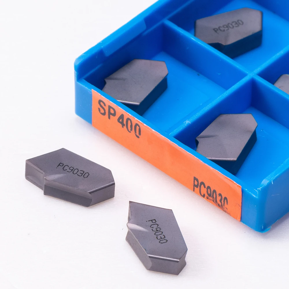 10 шт. SP400 PC9030 NC3020 NC3030 высококачественные твердосплавные лезвия токарные инструменты SP 400 токарный станок с ЧПУ Запчасти и долбежный инструмент