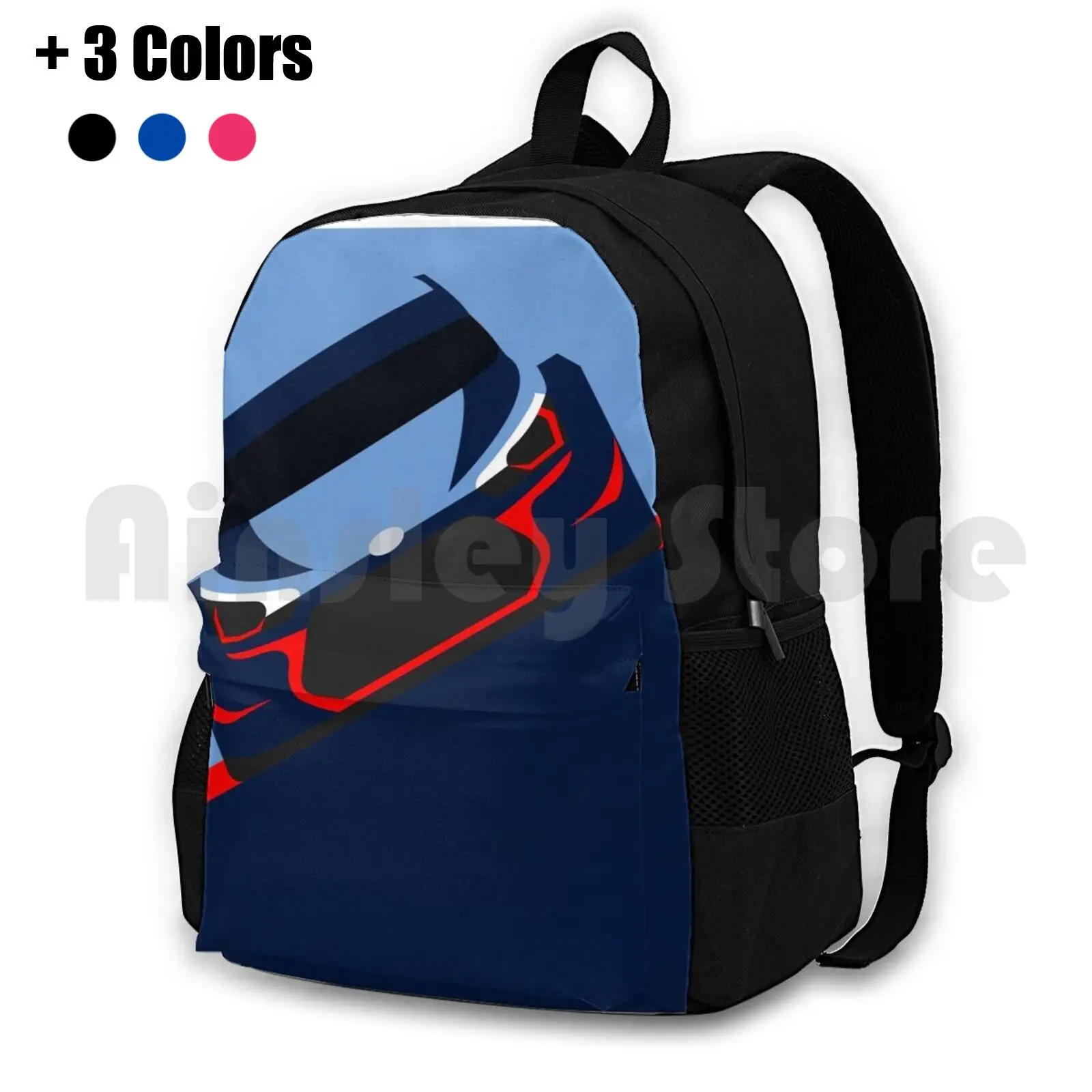 I20 Wrc Outdoor Hiking Backpack Waterproof Camping Travel Wrc Hyundai I20 Rally Car Rally Car Sport