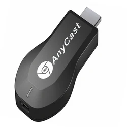 Anycast M4 2.4G/5G 4K Miracast Any Cast Wireless Receiver TV Dongle 1080P Screen HDMI-compatible For DLNA Miracast