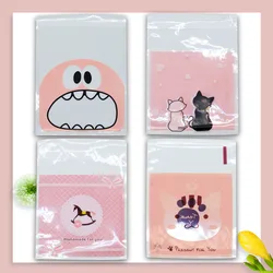 50/100PCS Plastic Candy & Cookie Self-sealing Bag Cartoon Biscuits Snack Baking Bag For Birthday Wedding Party Baby Shower Decor