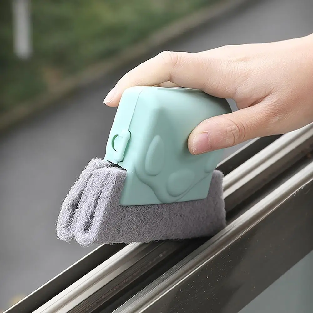 Window Groove Cleaning Brush Window Cleaner Bathroom Kitchen Floor Gap Household Cleaning Tool Groove Gap Cleaning Wipe