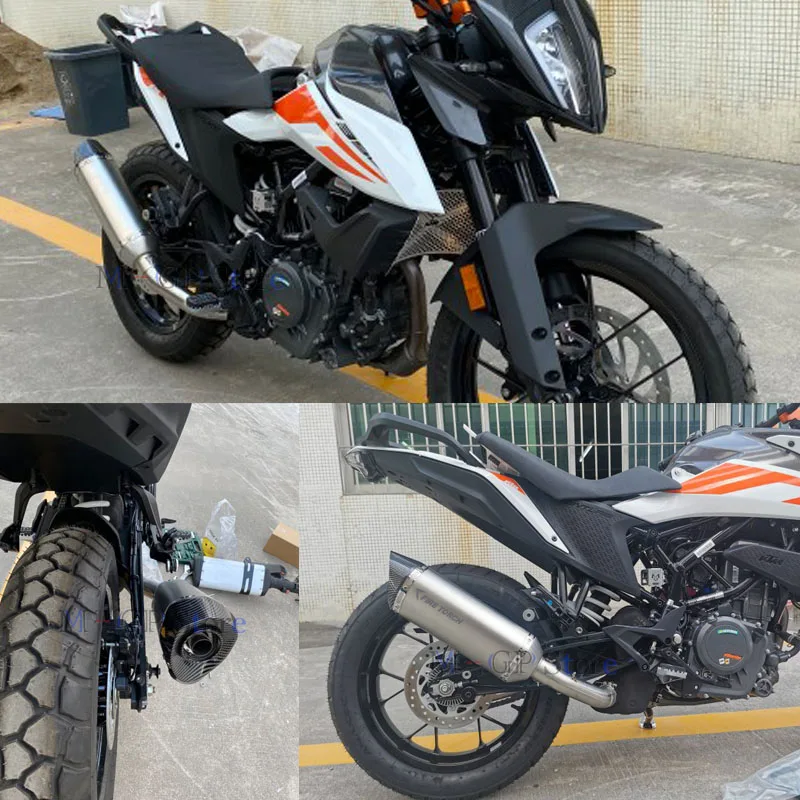 モーターサイクルエキゾーストサイレンサー,ktm250 ktm duke 250 390 ktm390アドベンチャーador 2020 ktm125 2021 2021 ktm125