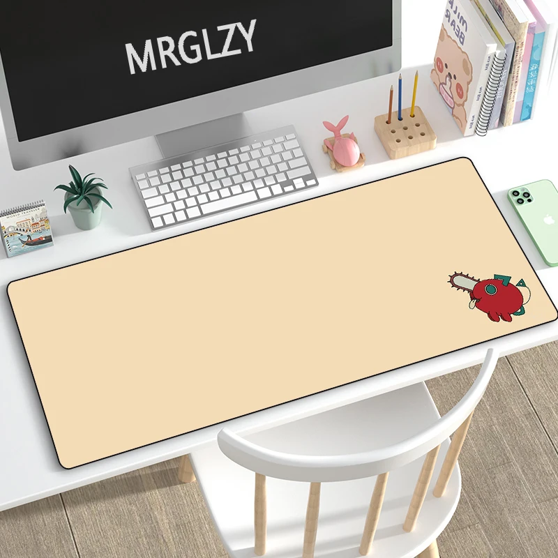 

Anime Chainsaw Man Personalized Fabric Mouse Pad Cute Pochita Office Carpet Rubber Desk Pad MouseMat Mousepad for Computer Table