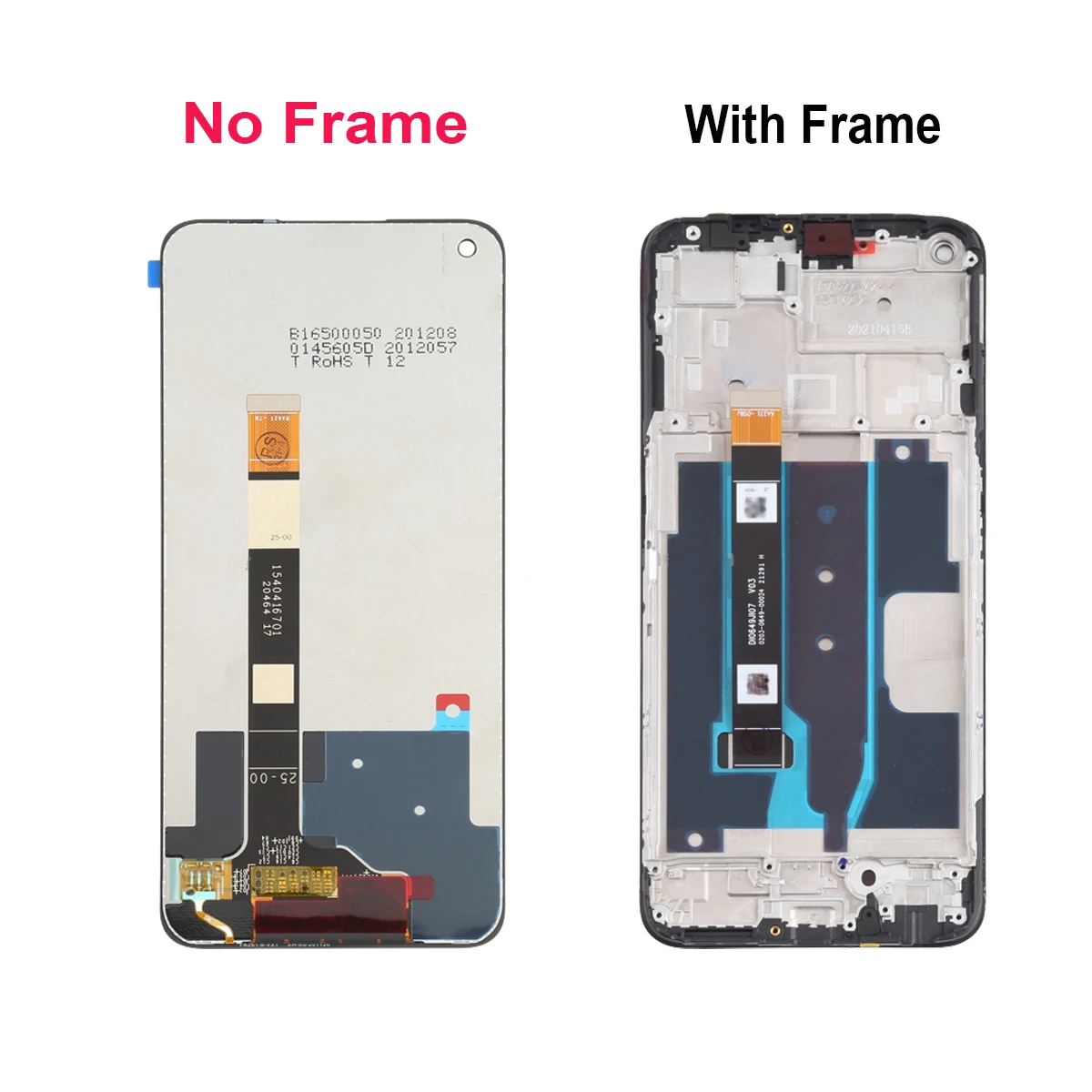 For Realme 8 5G LCD Touch Screen Replacement Digitizer Assembly RMX3241 LCD IPS Panel Repair Parts