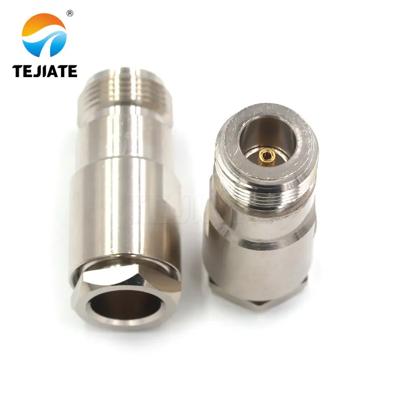 Cabezal de conexión RF, tornillo exterior, Agujero interior, N-J-3-5-7, N-K-3-5-7, Pin interior, adaptador ensamblado, 1 ud.