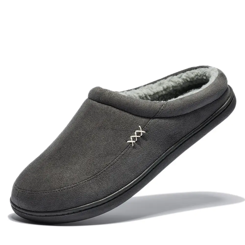 Brand Winter Men\'s Cotton Slippers Bedroom Thickening Sandals Shoes For Men Fashion Flat Casual Shoes Men Soft Soles Big Size 50