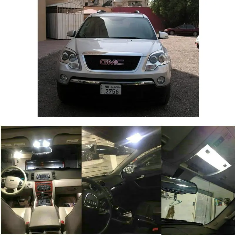 Interior Led lights For 2009 GMC Acadia Canyon Envoy Savana Sierra Yukon