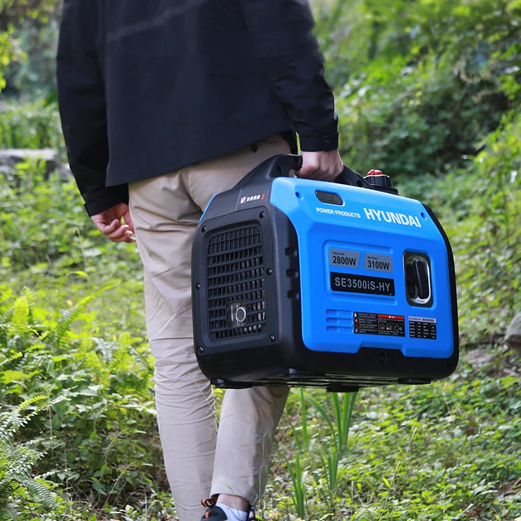 220V 2800W small portable frequency conversion silent gasoline generator, suitable for various household appliances, outdoor