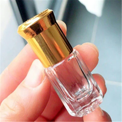 20/50pcs/lot 3ml Mini glass Essential Oils Metal Roller Ball Glass Perfume Bottles Traveler Empty Roll-On Refillable Bottles