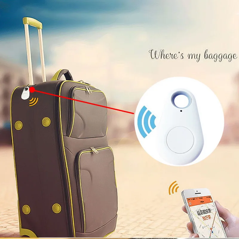 GPS Tracker for Dogs Cats Pet Kids Smart Gps Car Tracker Spy Gadgets Keychain Key Finder Anti Lost Alarm Positioning Tracker