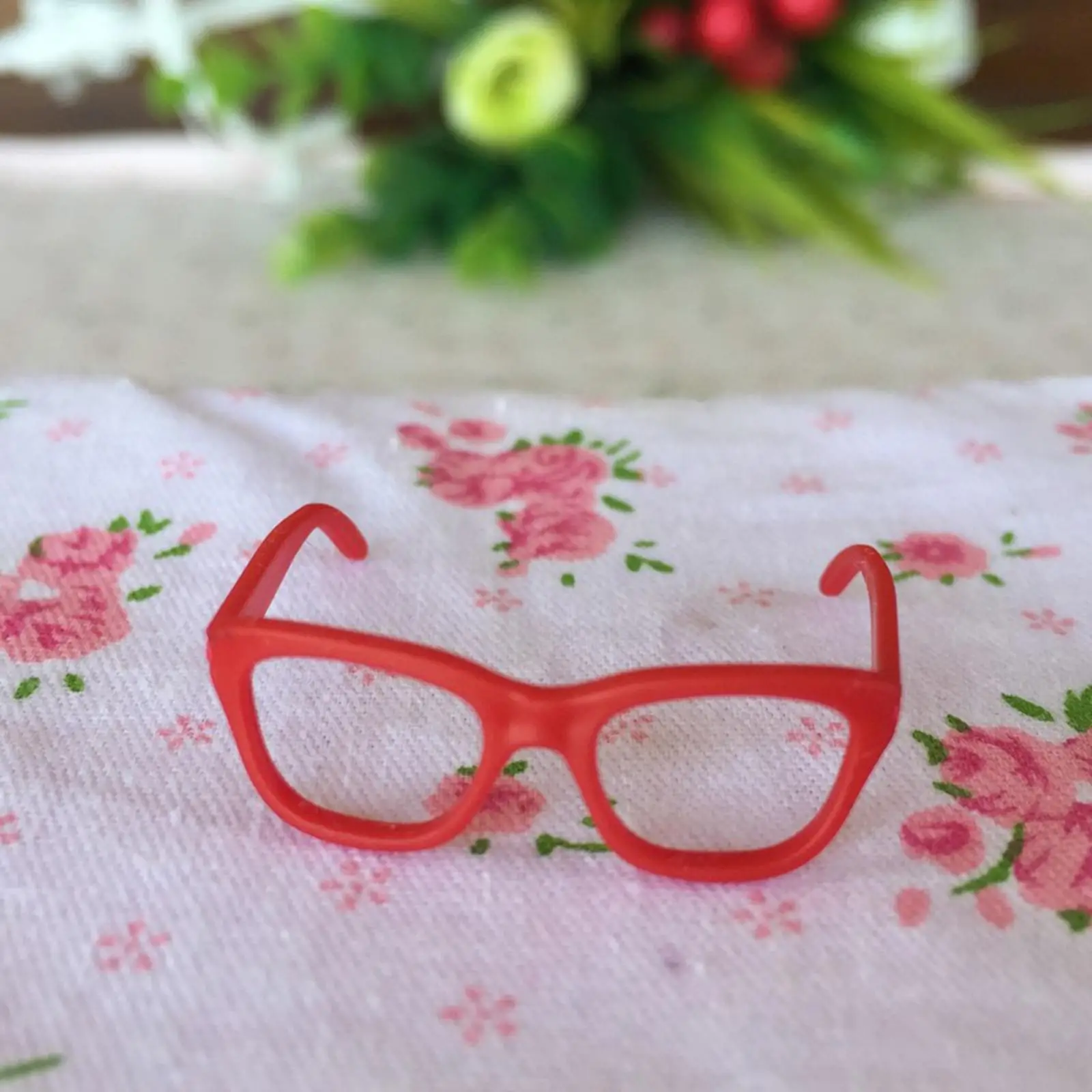 1/6 Miniature Doll Eyeglasses Lensless Kids Toys Fashion Photo Props Cute ABS Plastic Glasses Doll Accessories