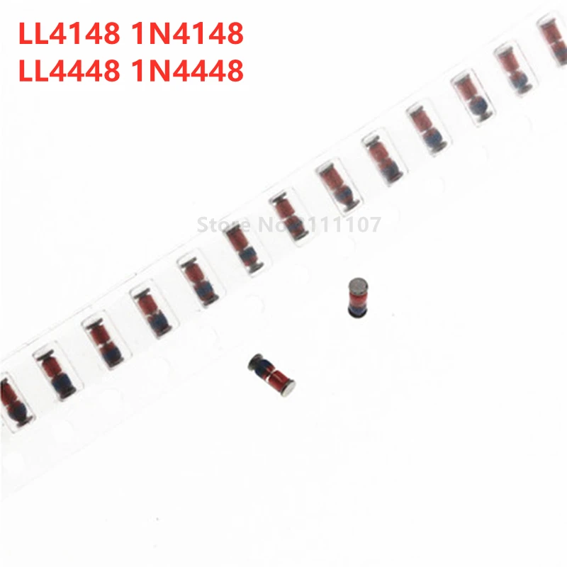 100PCS/Lot LL4148 4148 LL34 Switching Diode SMD Small signal 1N4148 IN4148