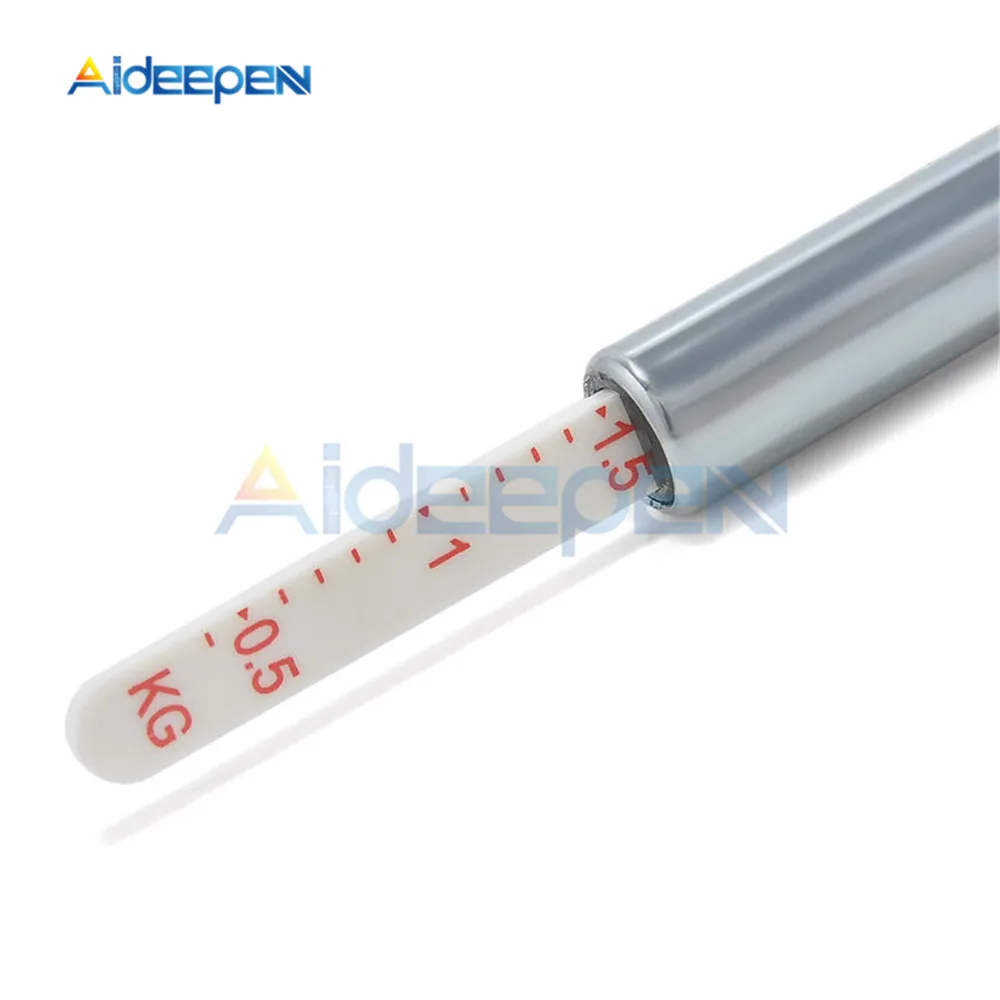 Air Pressure Test Meter Pen Shape Emergency Use Portable 5-50 PSI Pressure Gauge Durable Silver Car Styling Tool