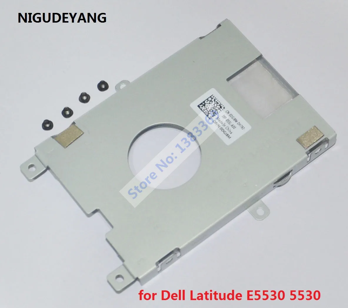 NIGUDEYANG  For Dell Latitude E5530 5530 Hard Drive/Disk Caddy Bracket Screws 0DGJ8M DGJ8M