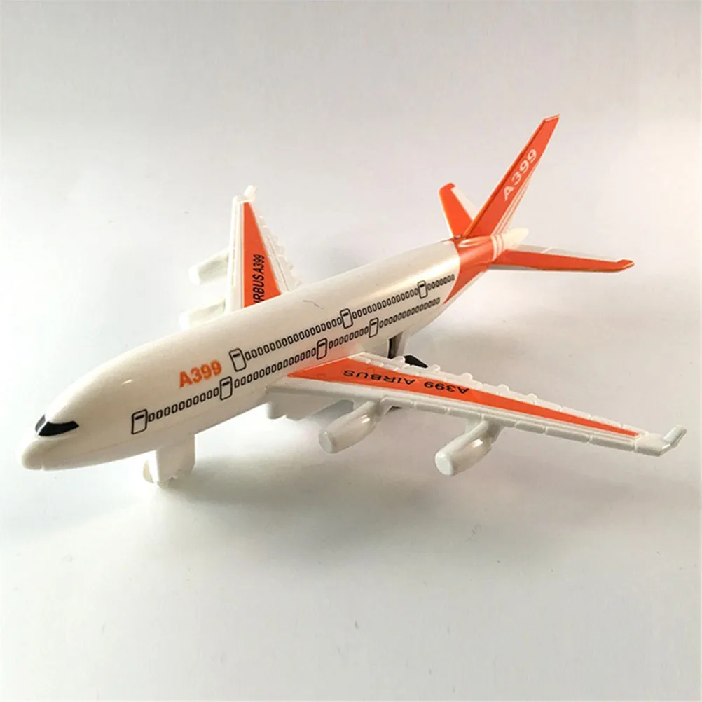 Модель воздушного автобуса для детей, модель пассажирского самолета для детей, Лидер продаж, случайный цвет, 1 шт.