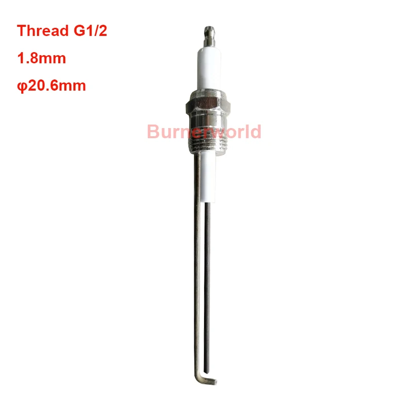 Ceramica Ignitor Ceramic Electrode Burner Ignitor Industrial Spark plug Boiler Use Electrodes Combustion Machine Ignitor