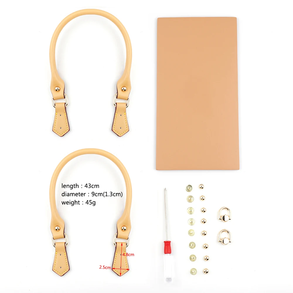 Mode Lederen Schouderband Handgemaakte Pvc Tas Accessoires Set Voor Vrouwen Diy Handtas Schouder Clear Draagtas