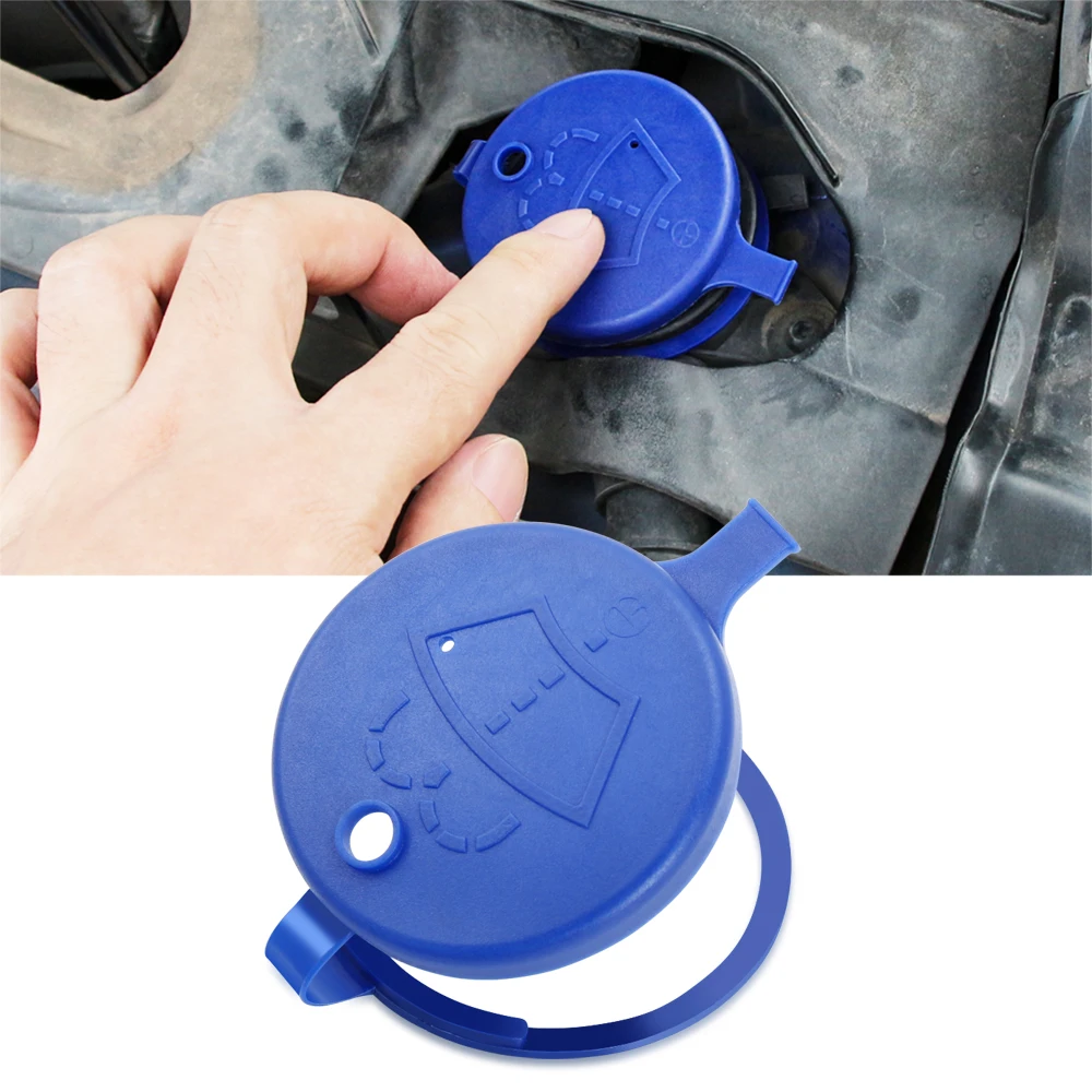 Car Windshield Wiper Washer Fluid Reservoir Cover for Ford Focus MK 3 Edge Fiesta ST Mustang C-MAX