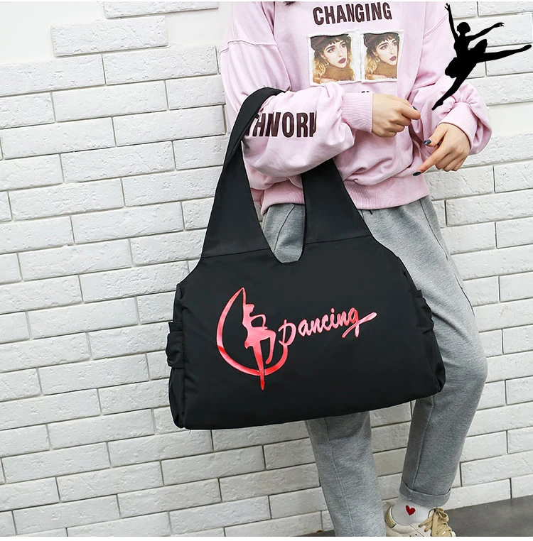 Adult Ballet Gymnastic Sports Yoga Dance Bag For Woman Handbag Crossbody Cavans Large Capacity Bag Women Ballet Dancing Women